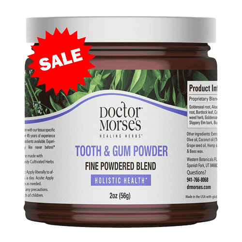 Herbal Tooth and Gum Powder (2oz Powder) - DRM