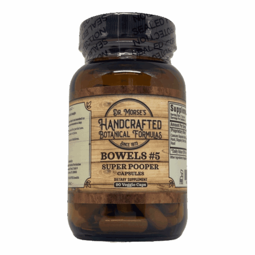 Bowels #5 – Super Pooper (90ct Capsules) - HBF